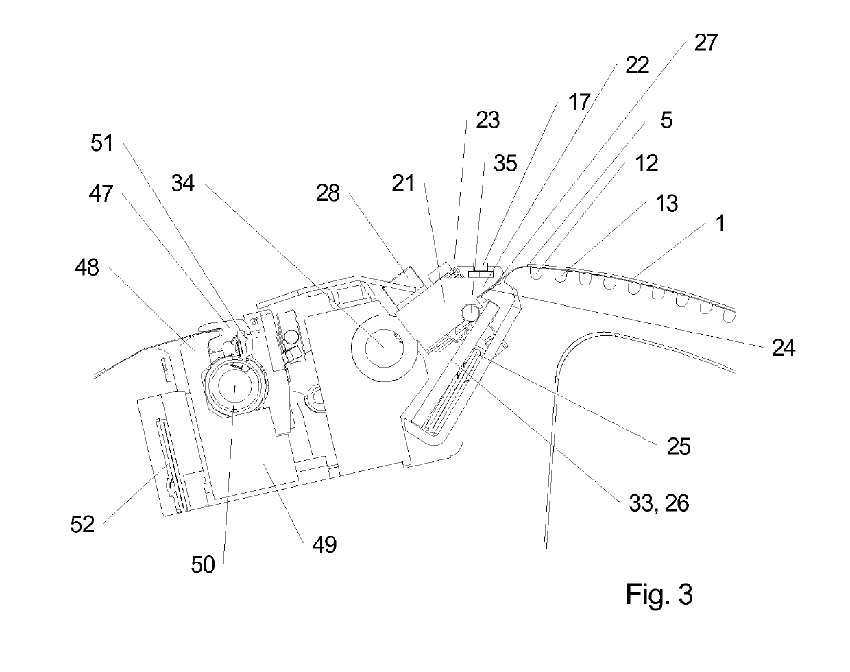 Device for treating substrates