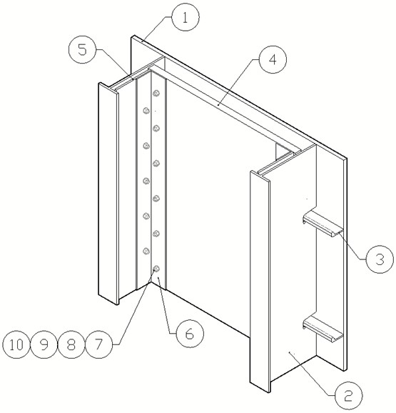 Welding-free marine protective armor device and mounting method thereof