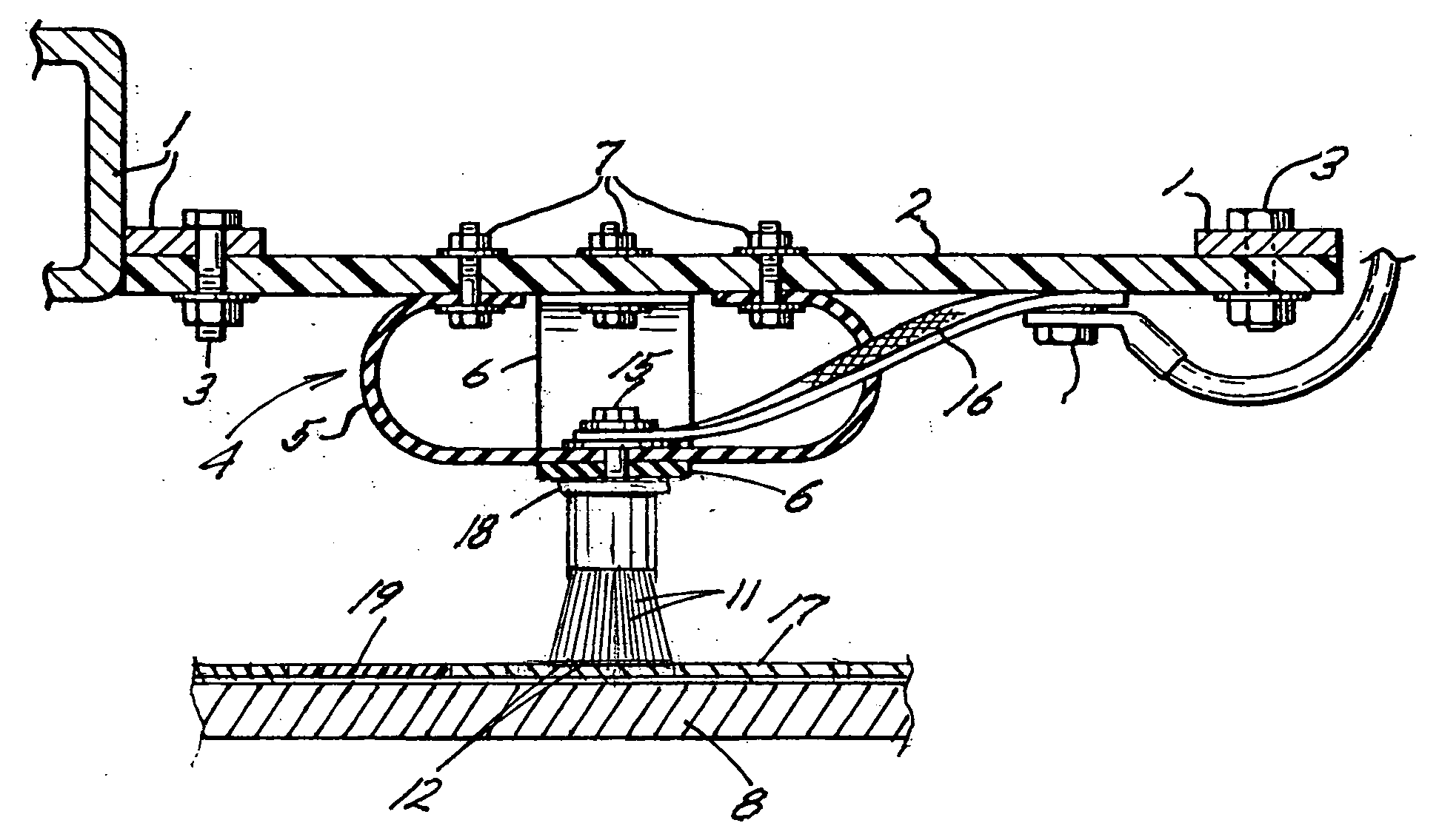 Conductive shoe for a bumper car