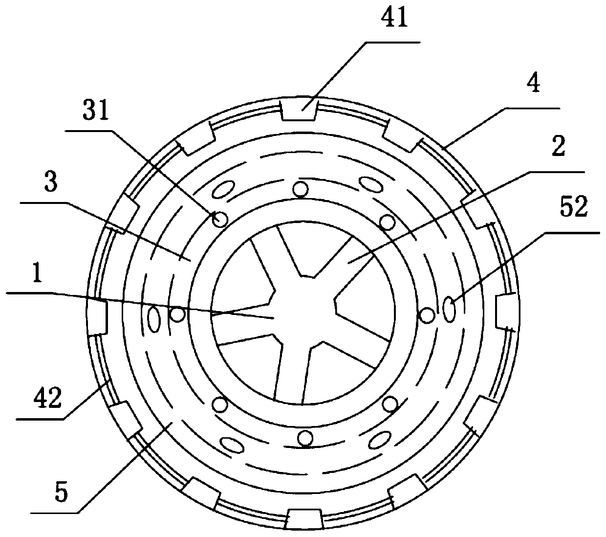 Anti-explosion tire