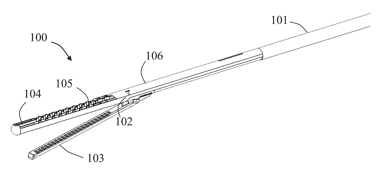 Tissue staplers, stapler heads, and methods of surgically fastening and cutting a bodily tissue