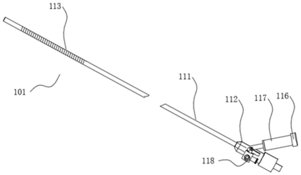 Atrial shunt conveying system based on electric control