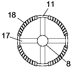 Waste plastic grinder for producing PVC building template, and using method