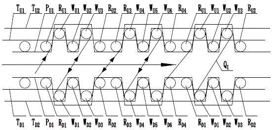 Jacquard imitation loop pile and weaving method thereof