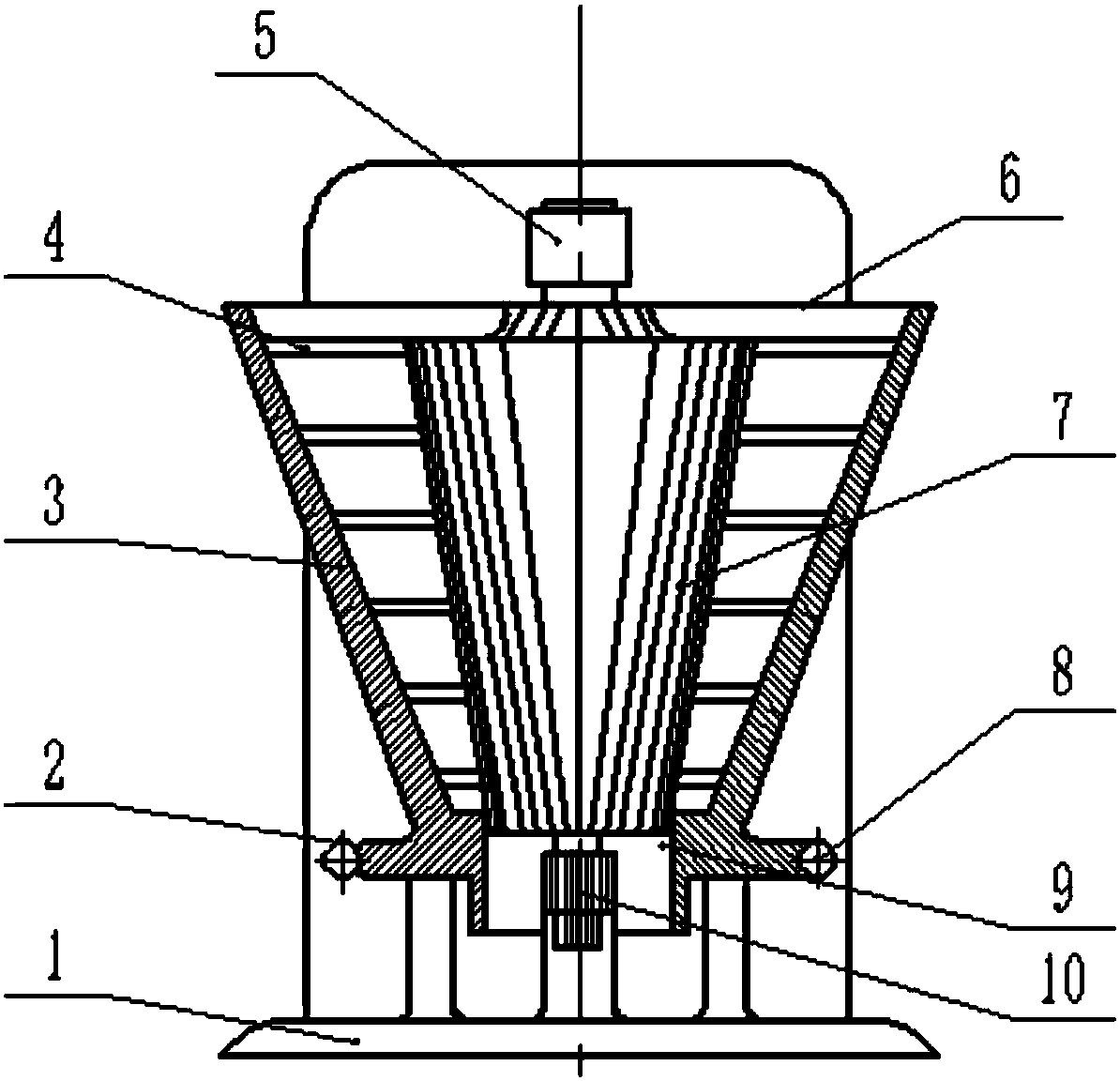 Biomass fodder compressing device