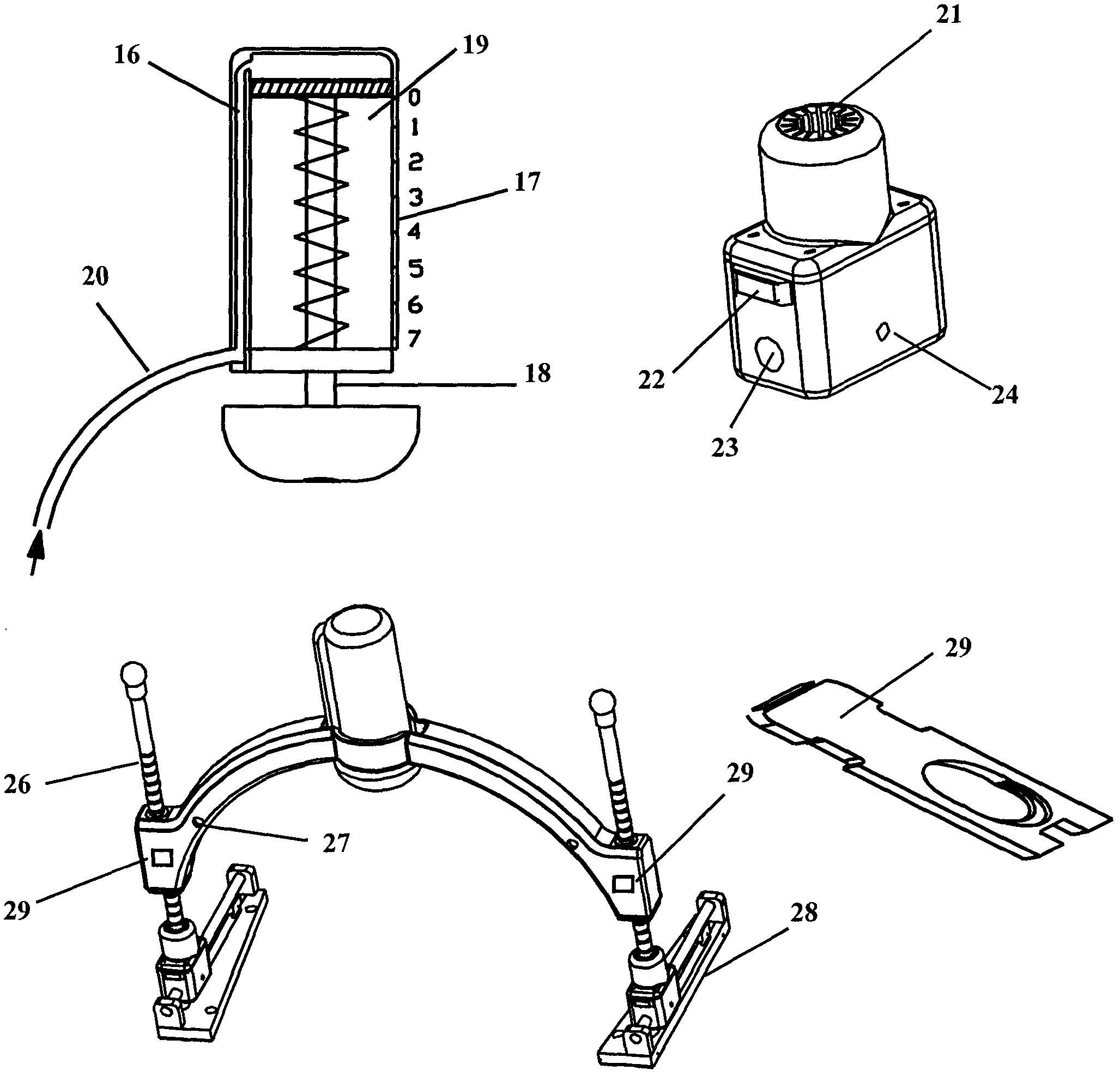 Electric control pneumatic cardio-pulmonary resuscitation machine