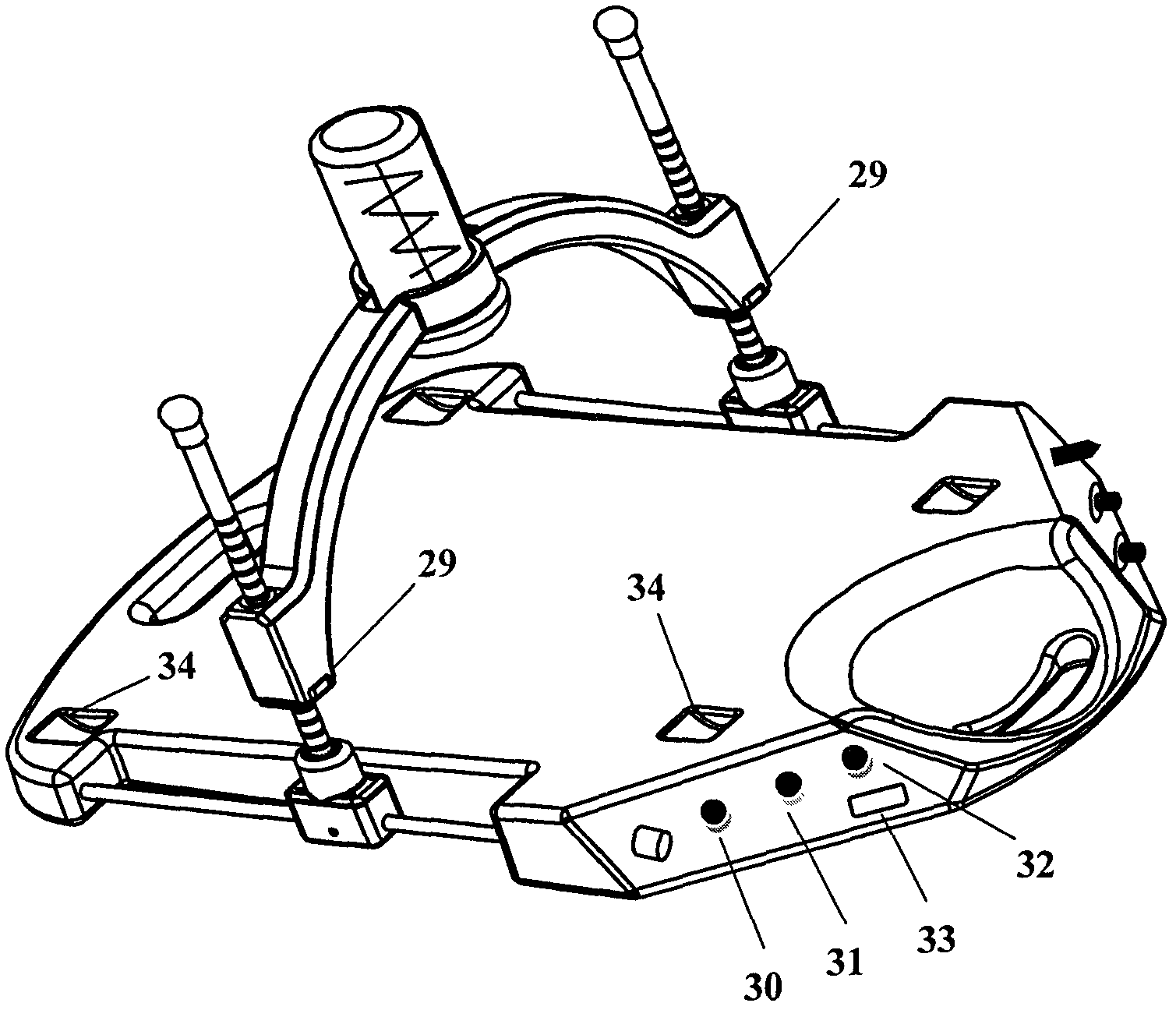 Electric control pneumatic cardio-pulmonary resuscitation machine