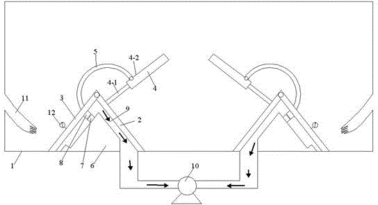 Vacuum packaging equipment for polymer lithium batteries after electrolyte injection