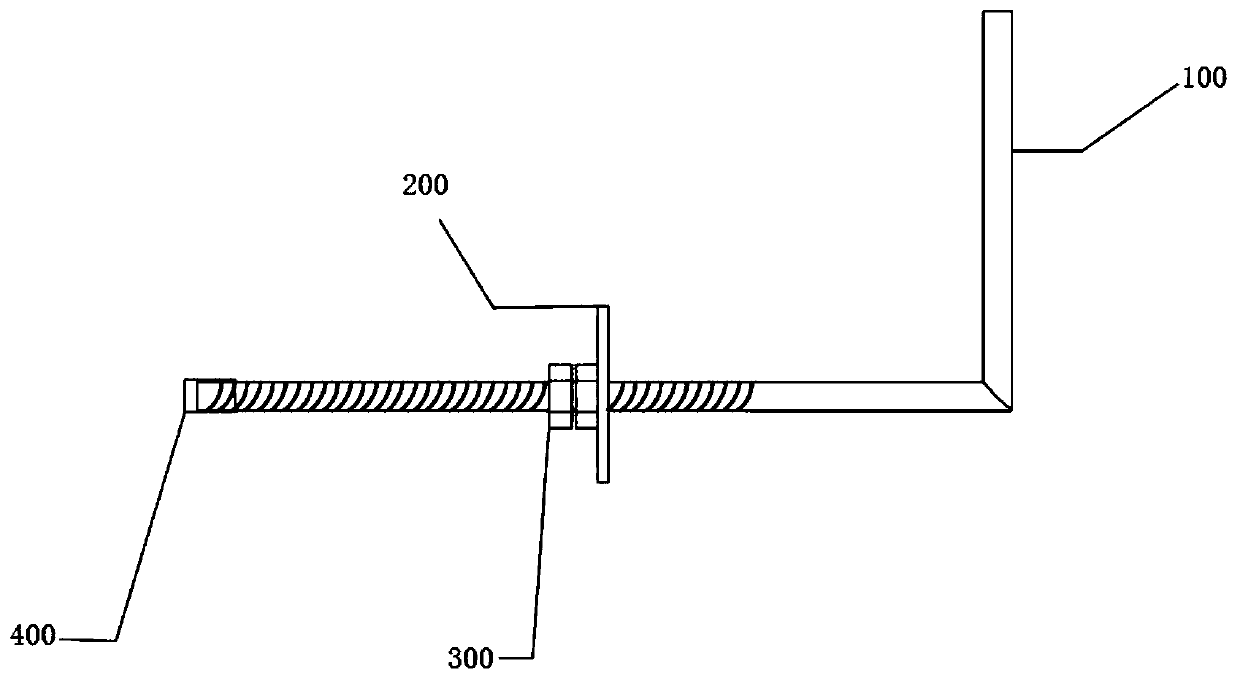 Setting elevator door fixed kit device