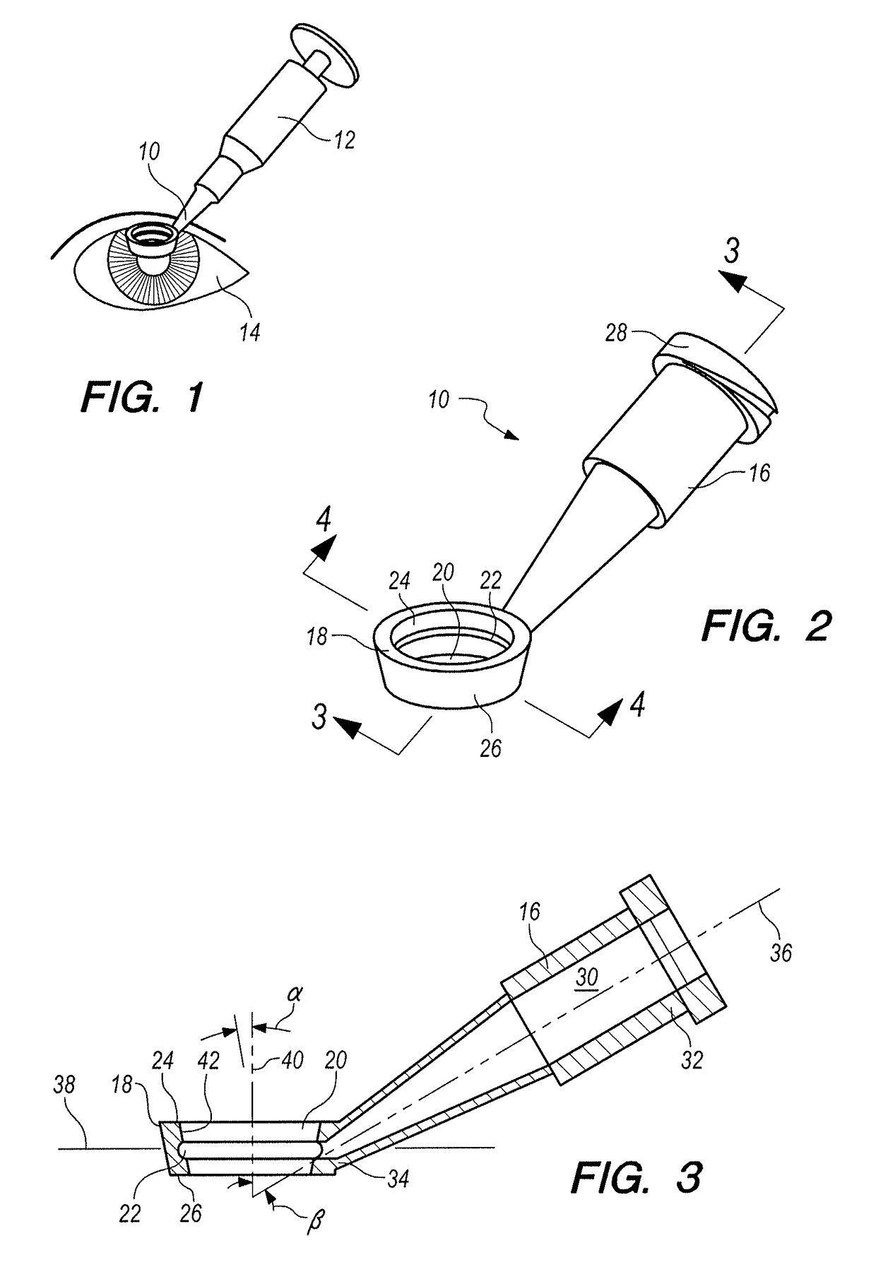 Applicator for superficial corneal medicaments