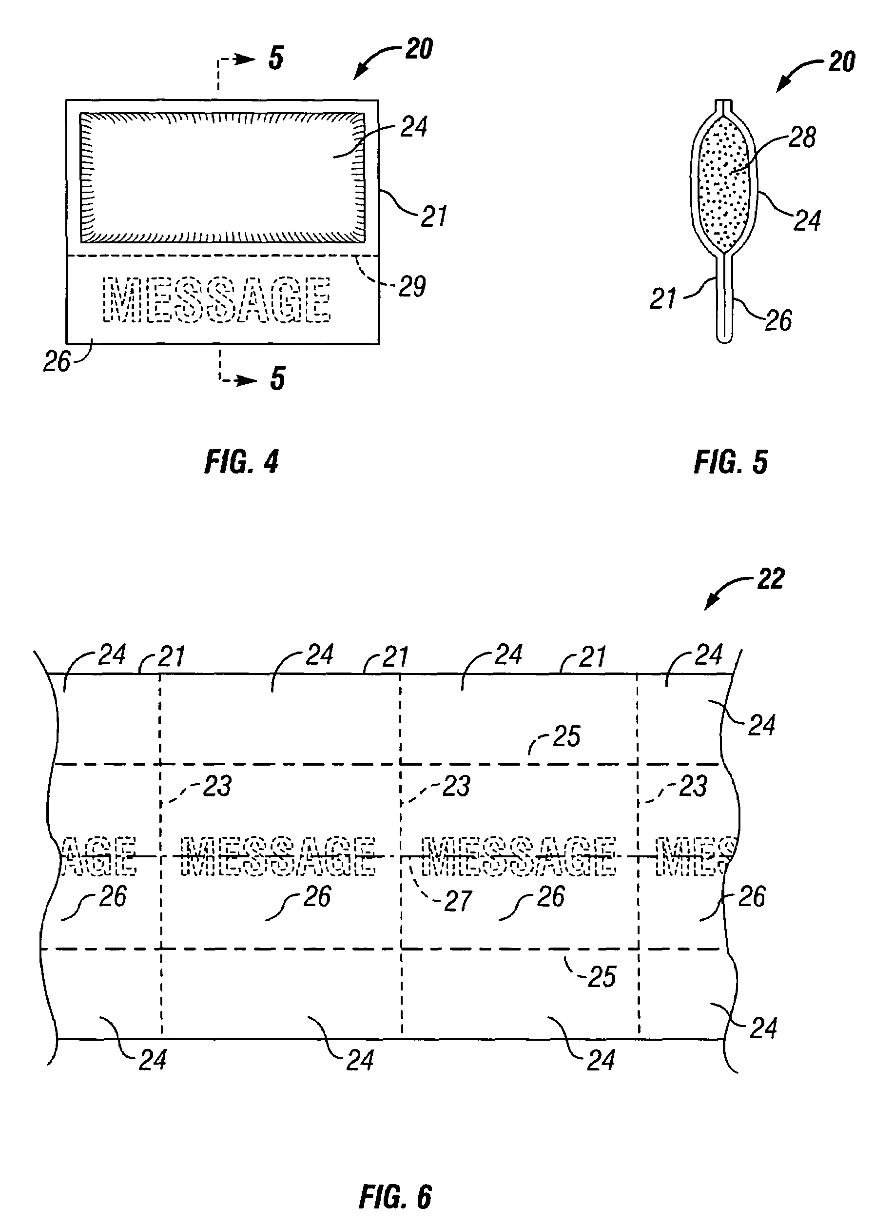 Pouch containers having advertising media and methods for their dissemination