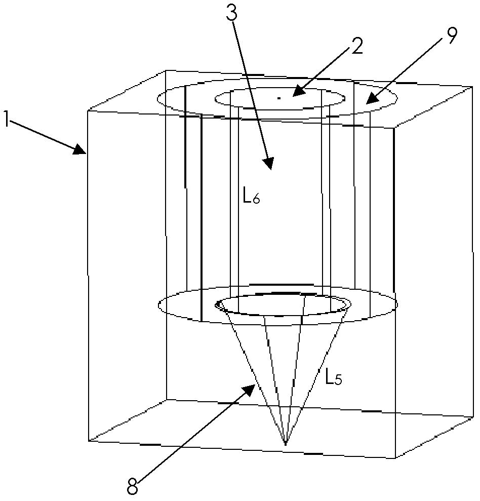 Combined solar battery capable of improving solar energy utilization rate