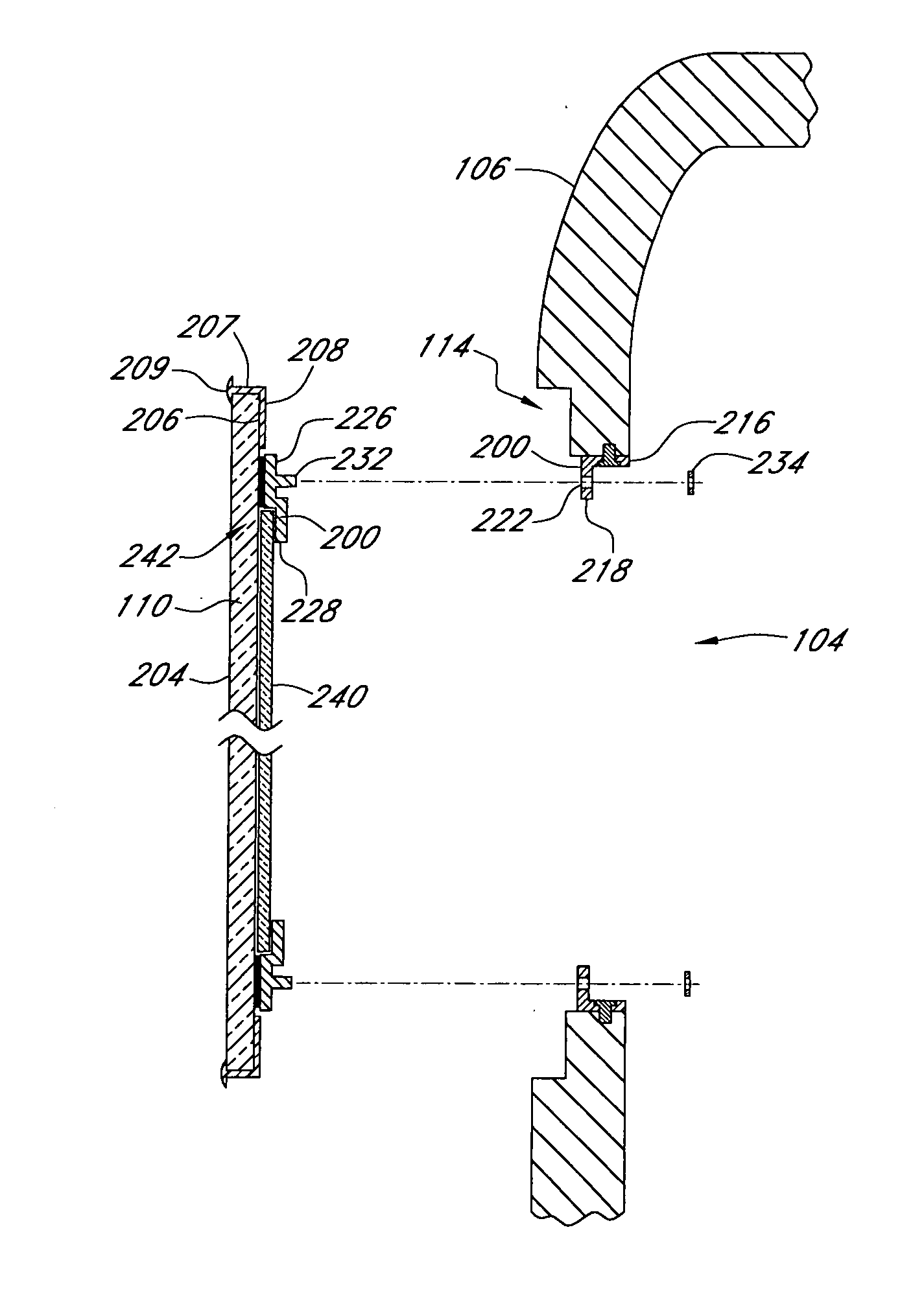 Quick change window assembly