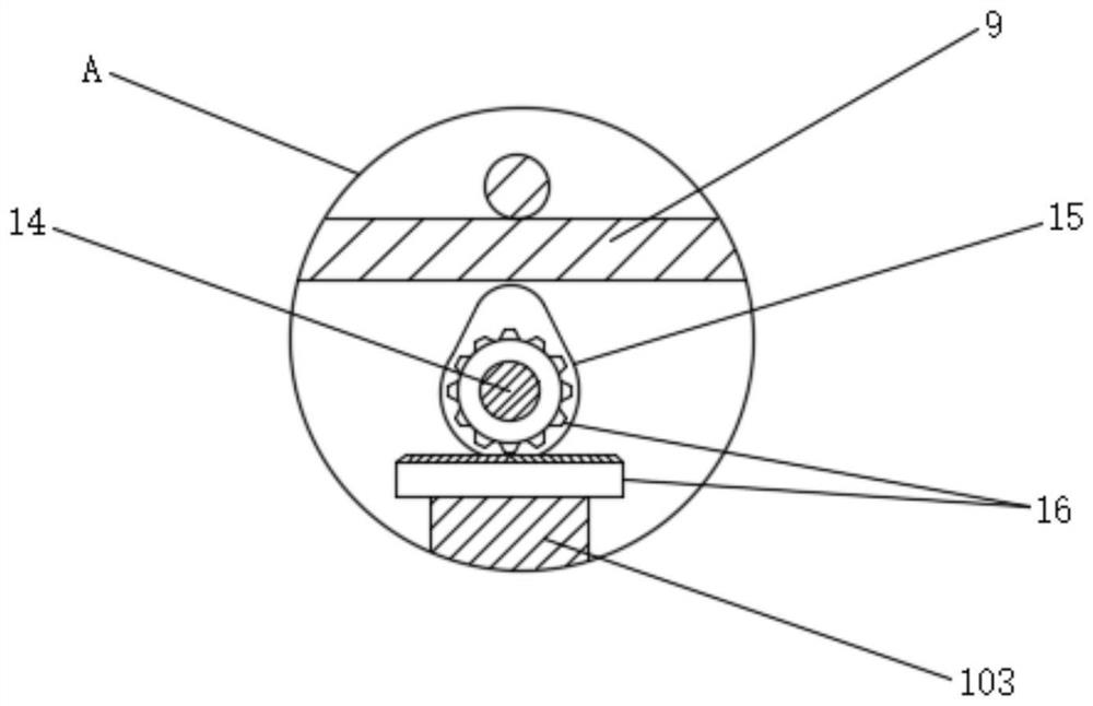 Device and method for cyclone separation and reduction of single crystal grains of waste salt