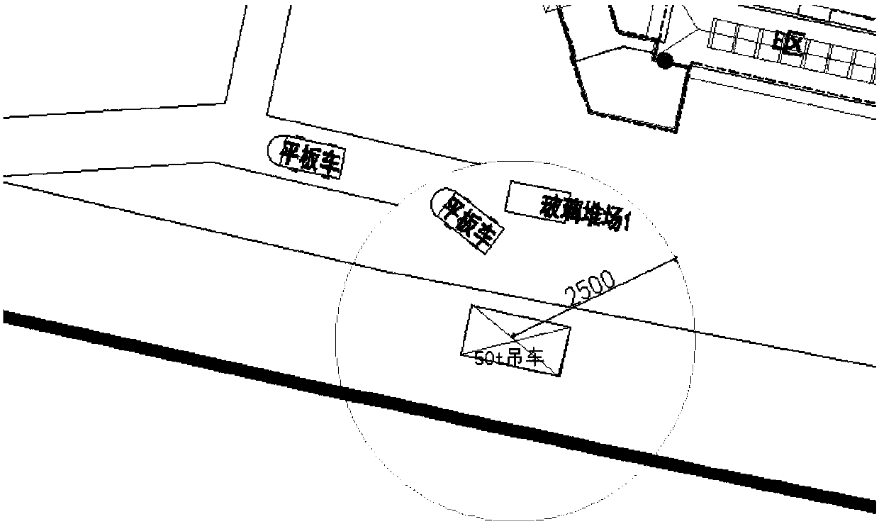 Installation construction method for extra-large glass of sloping roof