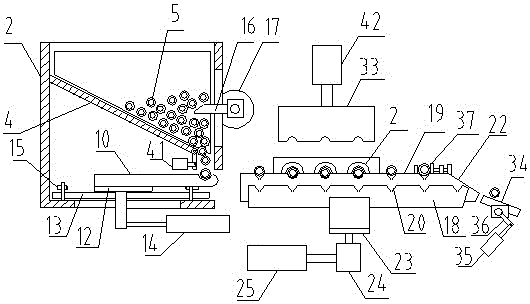 Full-automatic necking machine