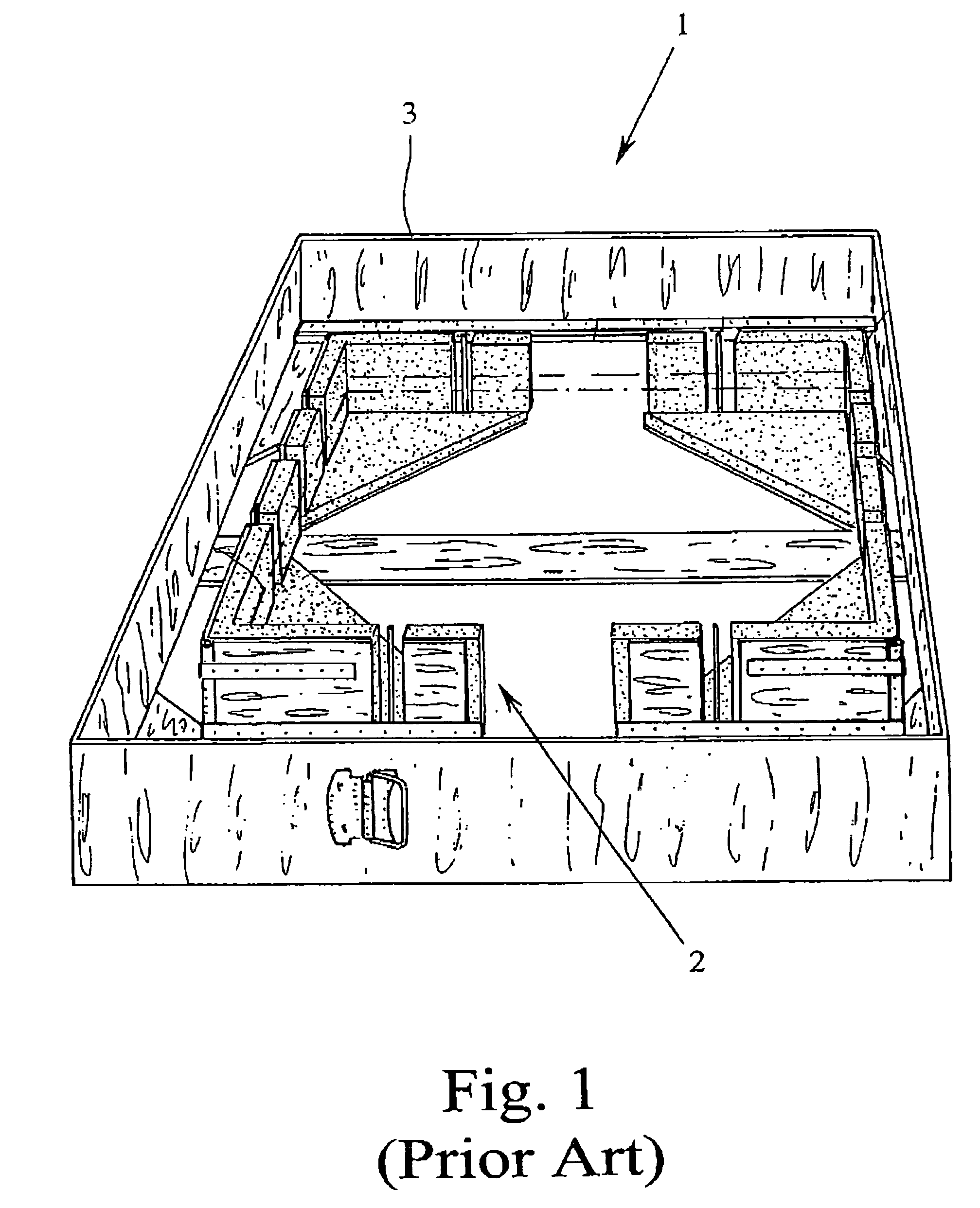 Shipping box for shipping of highly-value high sensitive objects