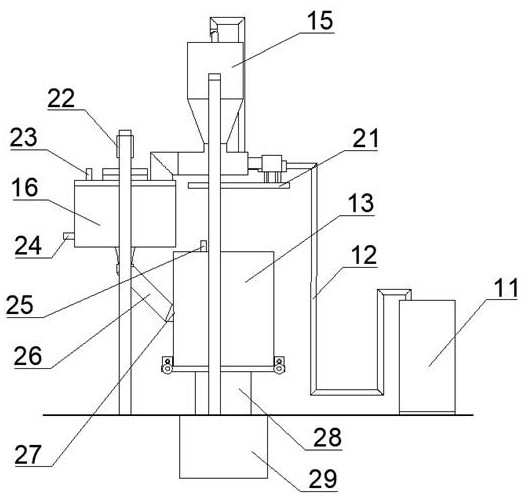 Efficient sludge drying system for sewage treatment