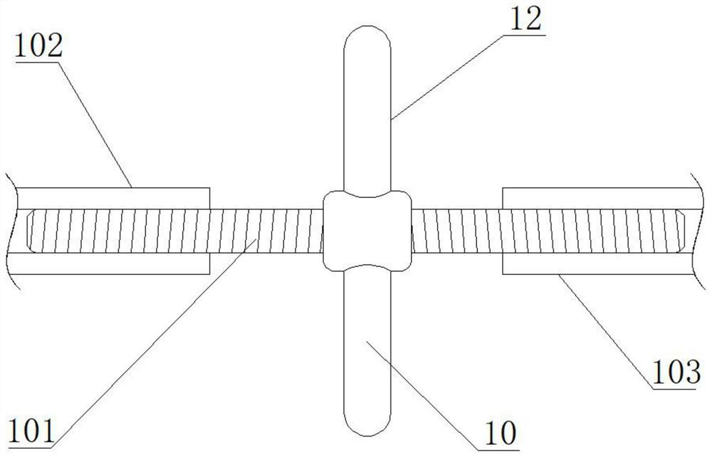 Herringbone ladder with height adjusting function