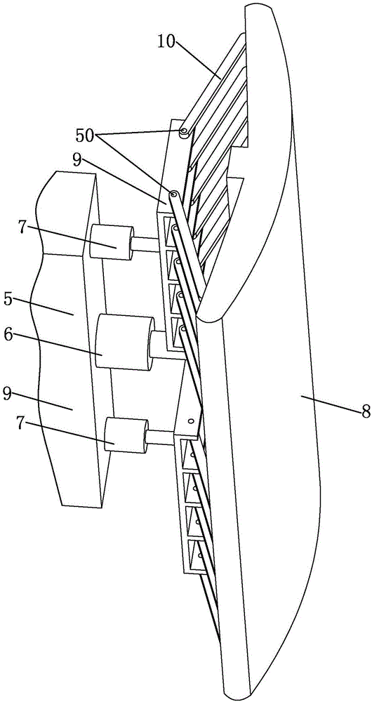 Pipeline inner wall cleaning robot, control circuit and work method