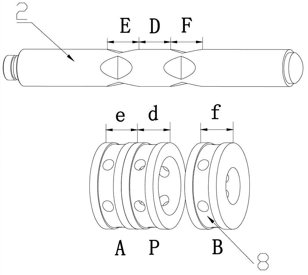 Directly moving type high-flow directional flow servo valve and control system using servo valve