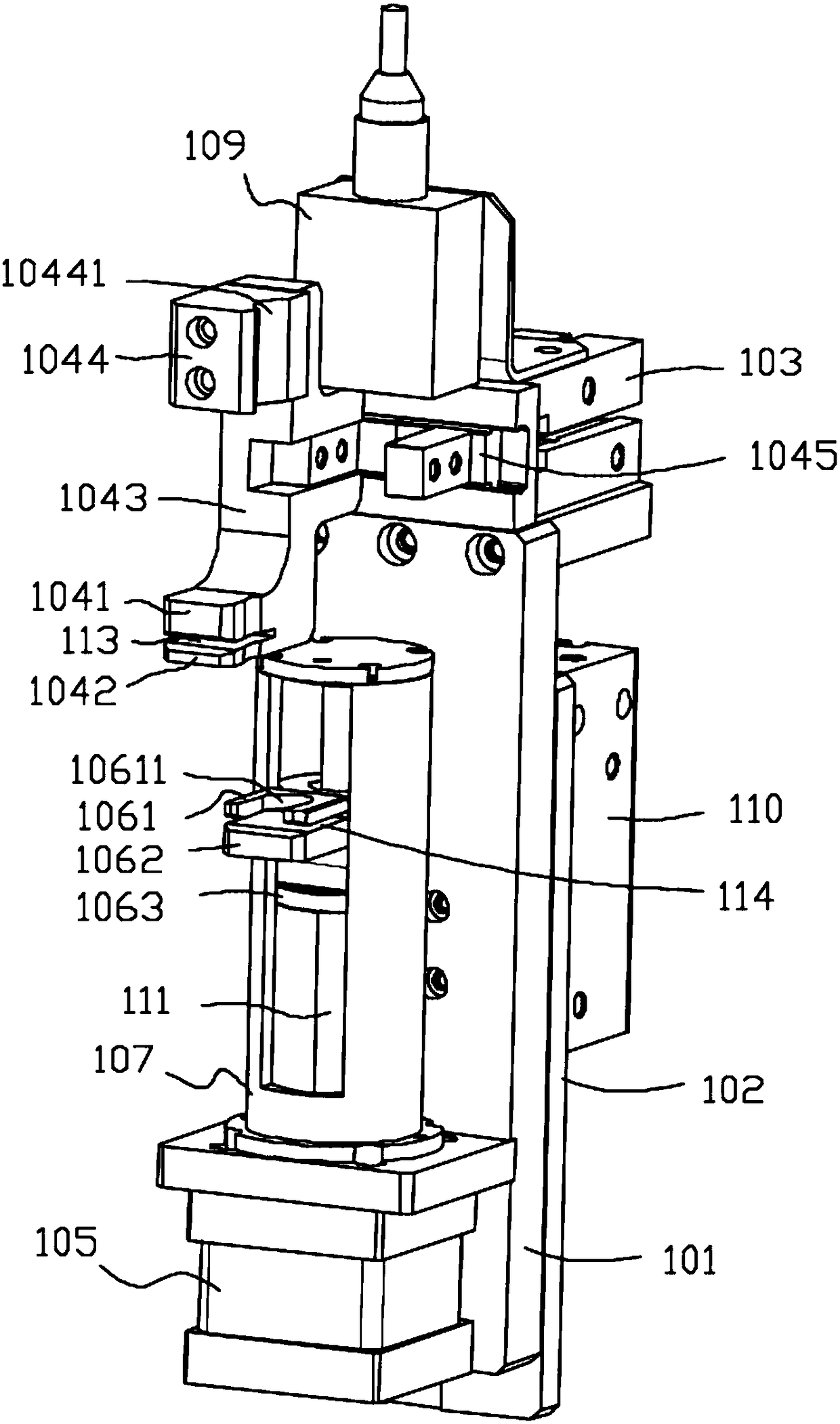 Module for controlling syringe