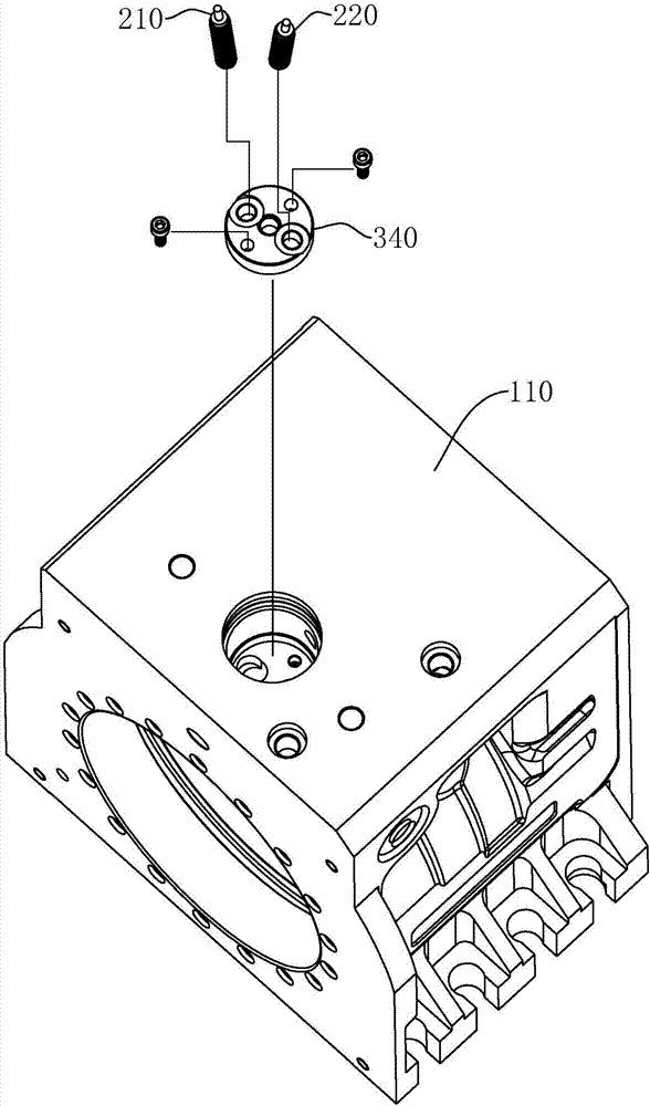 Power knife turret protection structure, power knife turret system and control method