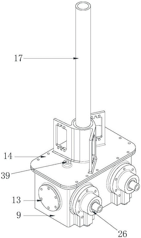 Dual-turbine-shaft power unmanned helicopter