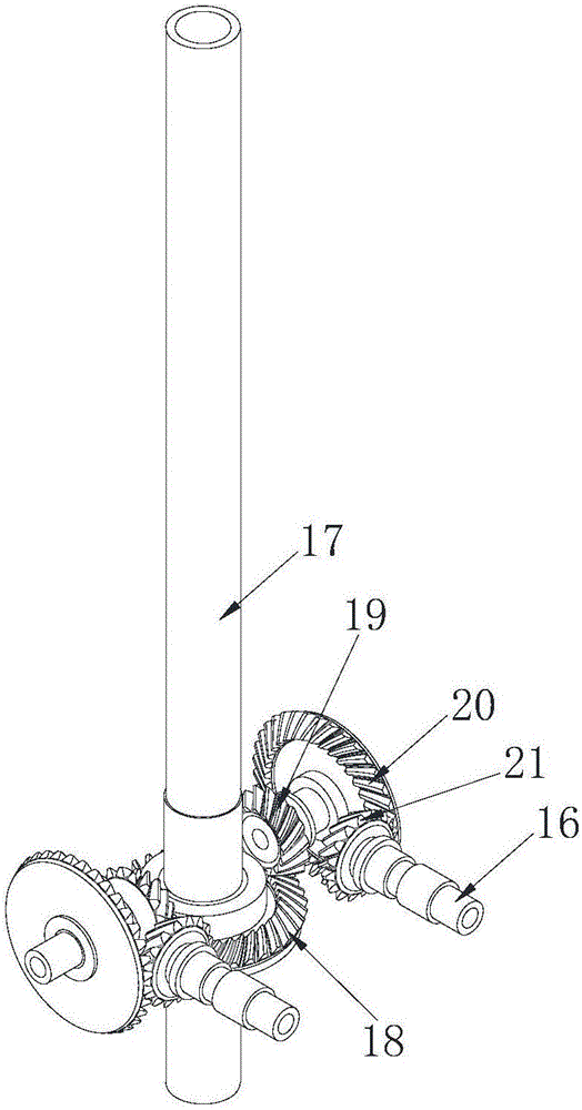 Dual-turbine-shaft power unmanned helicopter