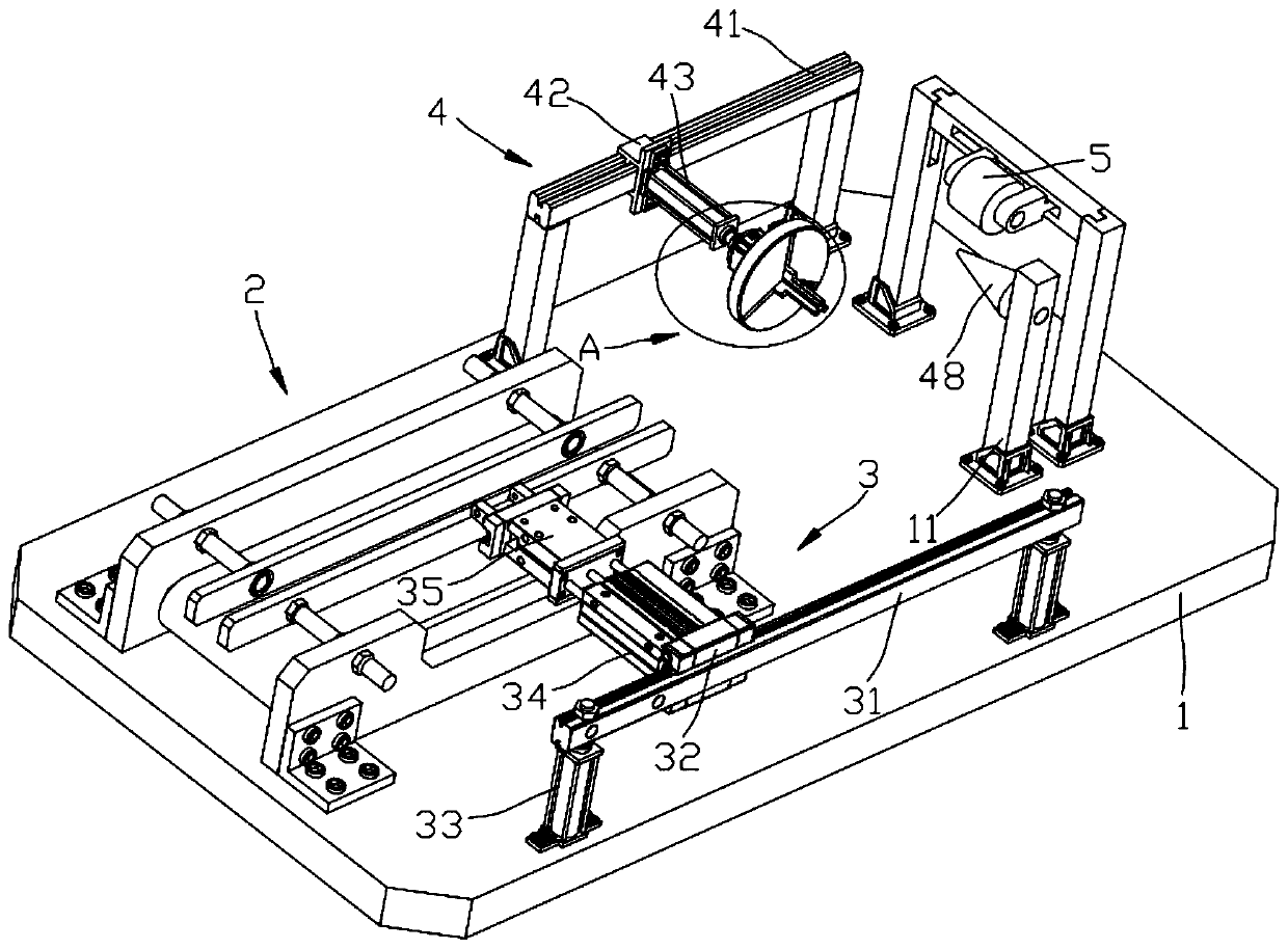 Continuous bearing grinding device