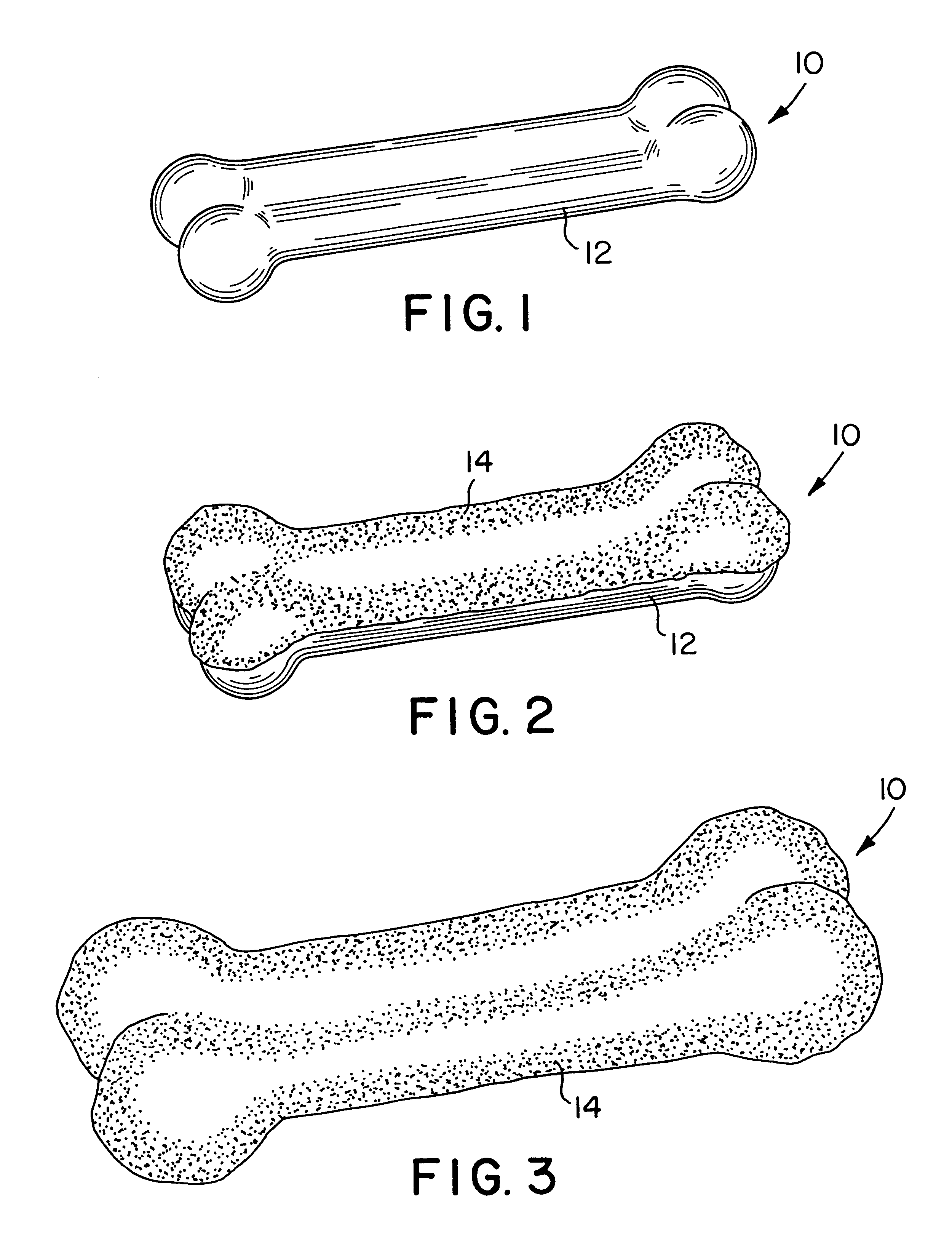 Heat modifiable edible dog chew