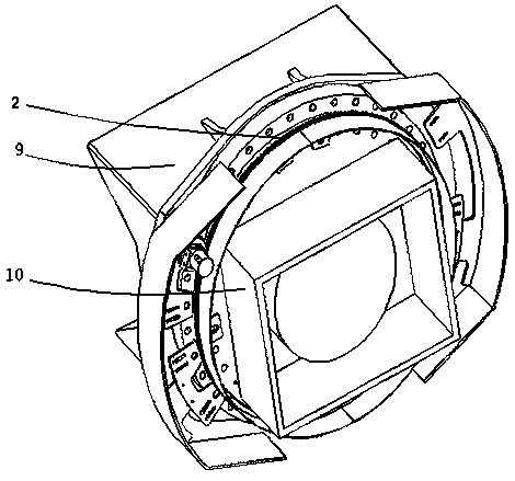 A vibrator rotation angle measuring device for a vibrator