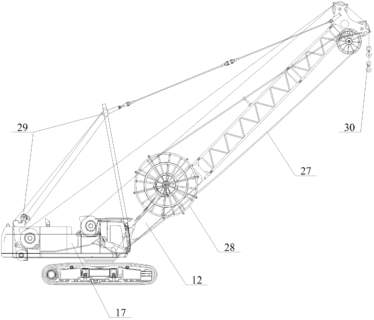 Grab bucket grooving machine for continuous wall