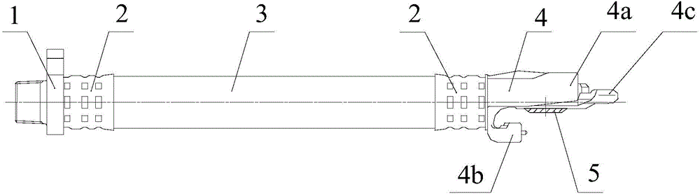 Electric-pneumatic integrated hose connector