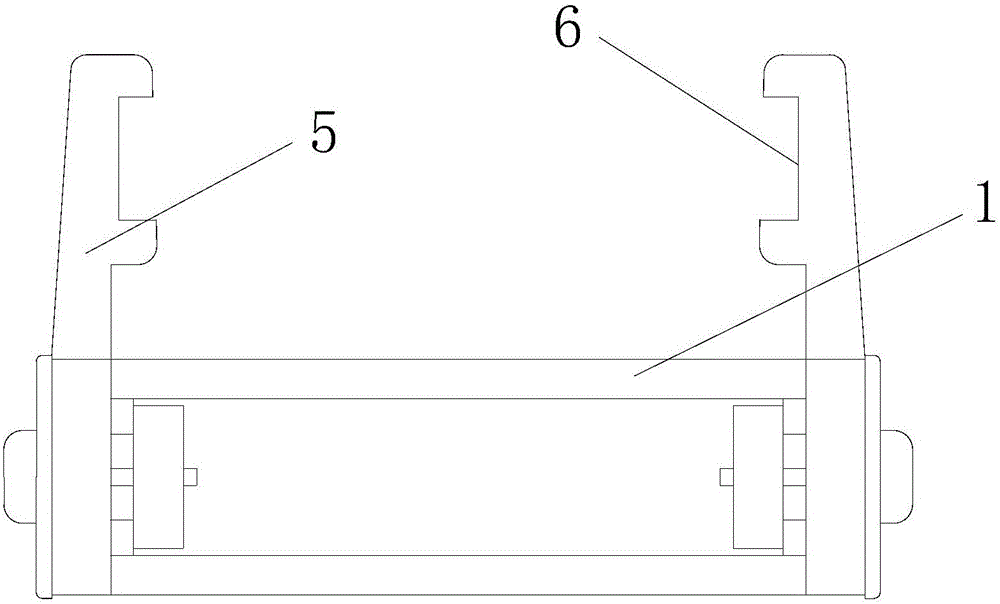 Floating type guide hook mechanism of rapier loom