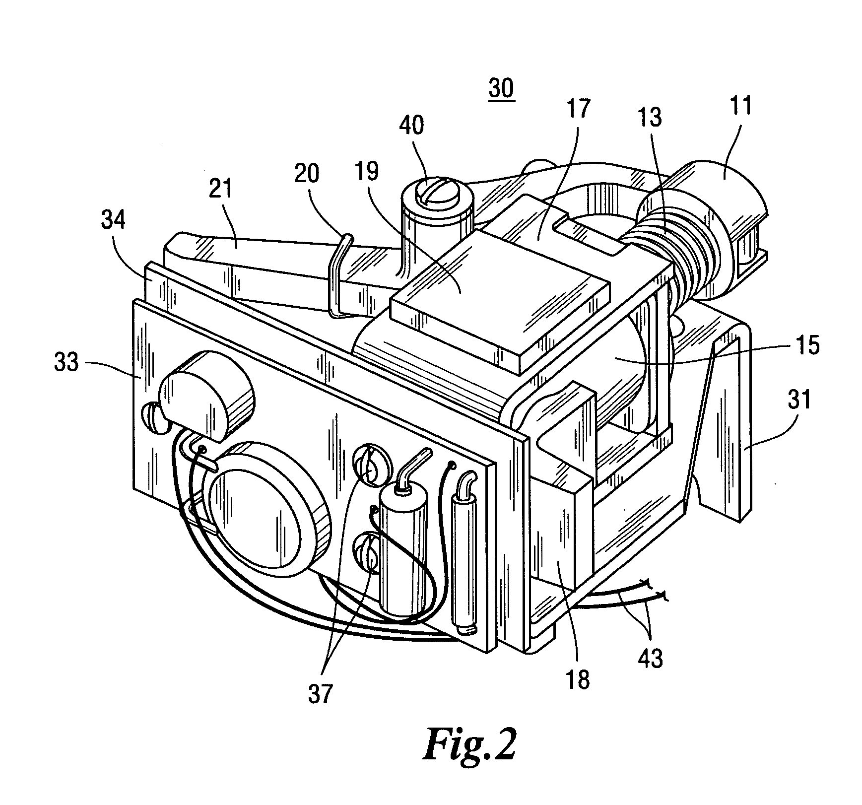 Shock-resistant under-voltage release