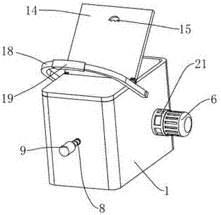 Water bath vibration type household food defrosting device