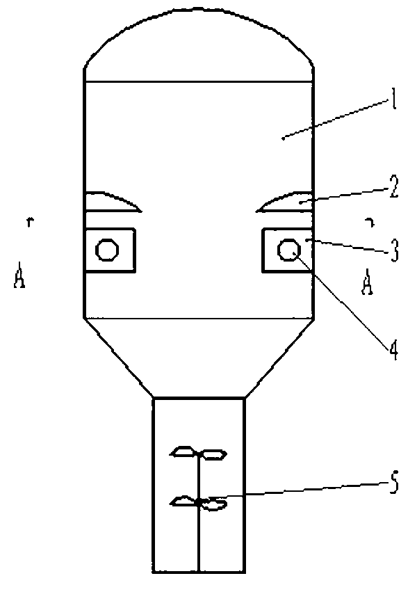 Nozzle impinging stream rearrangement reactor