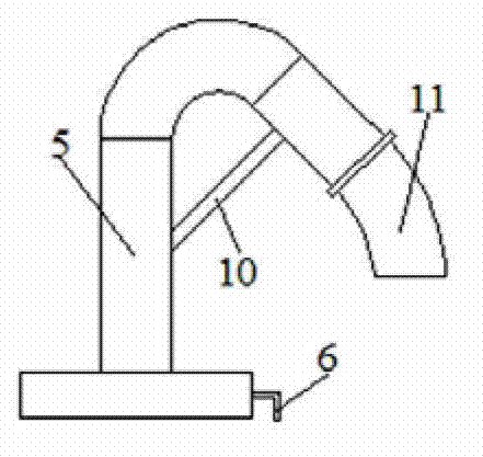 Typhoon-resistant drilling riser buoyancy tank device