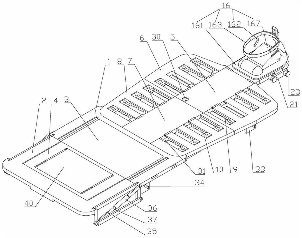 Head fixing frame for radiotherapy