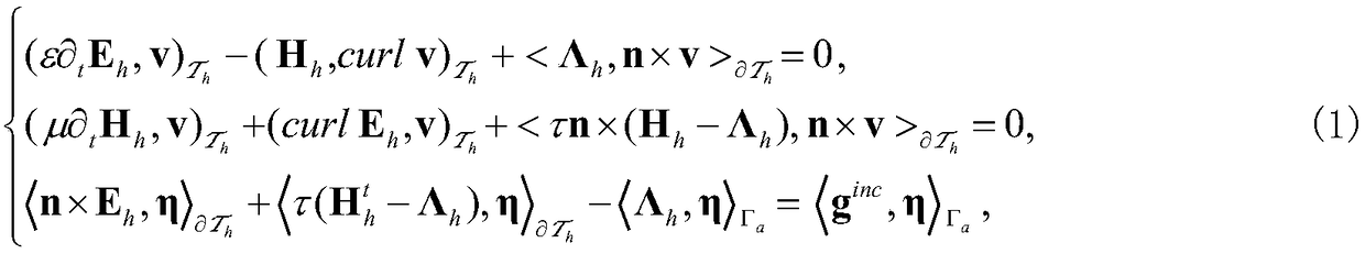 A three-dimensional hybrid time-domain discontinuous Galerkin numerical method for time-domain electromagnetism