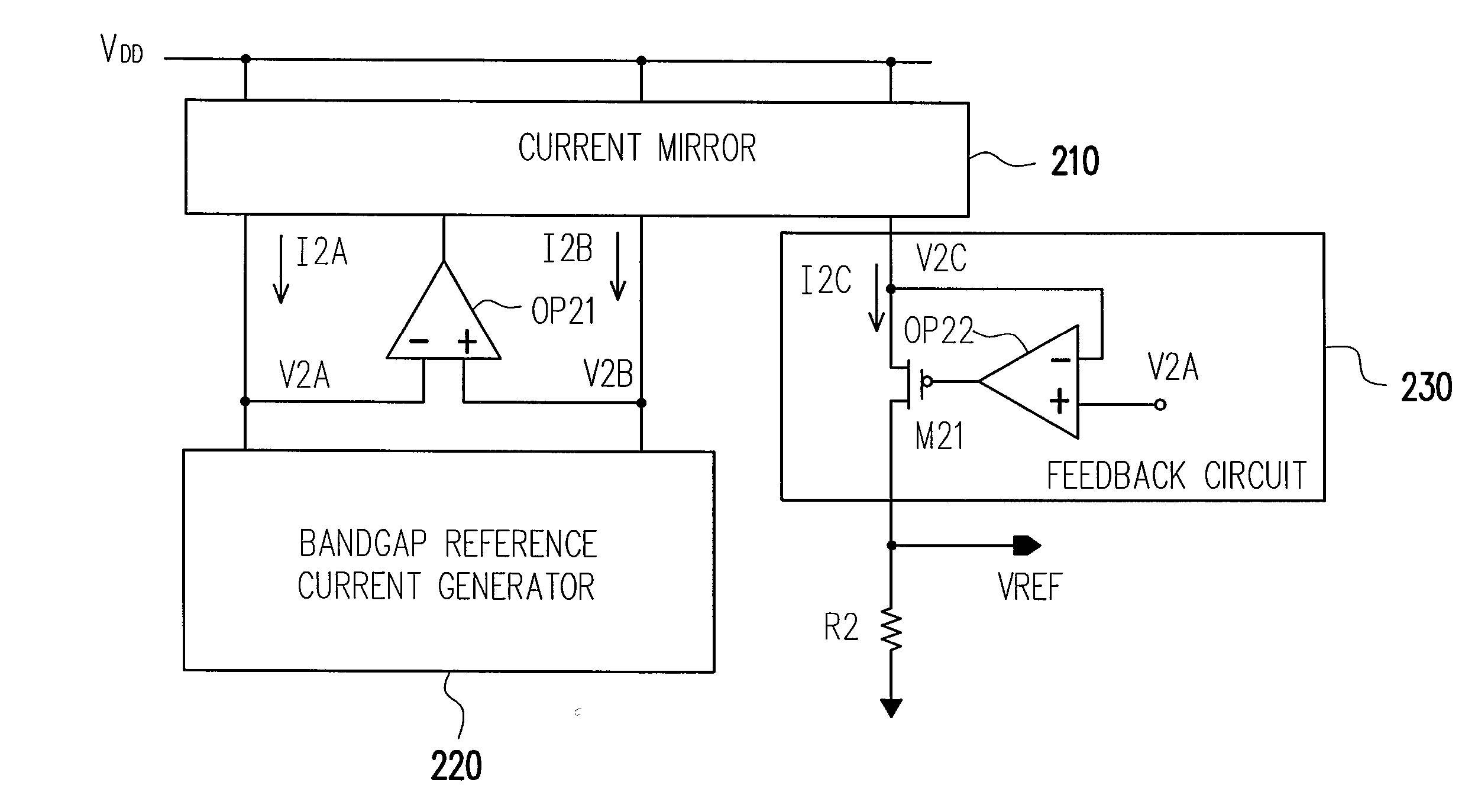 Bandgap reference circuit