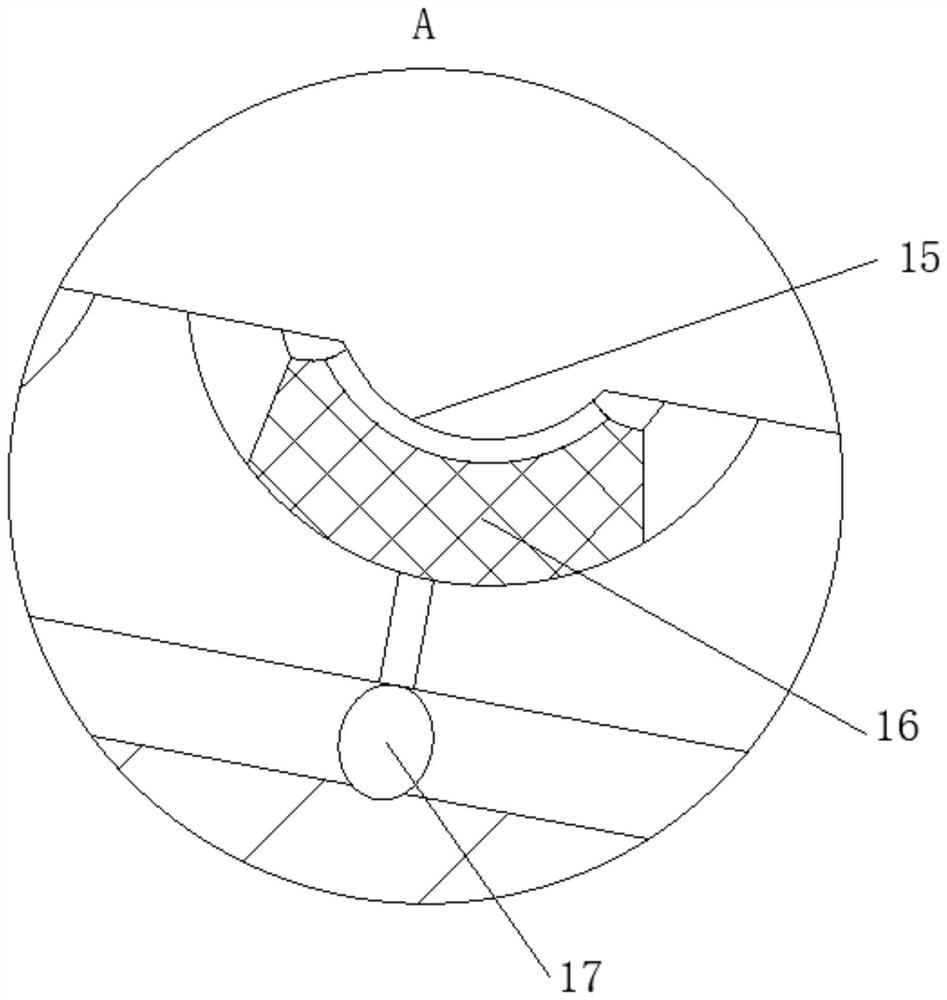 Fermentation tank cleaning device