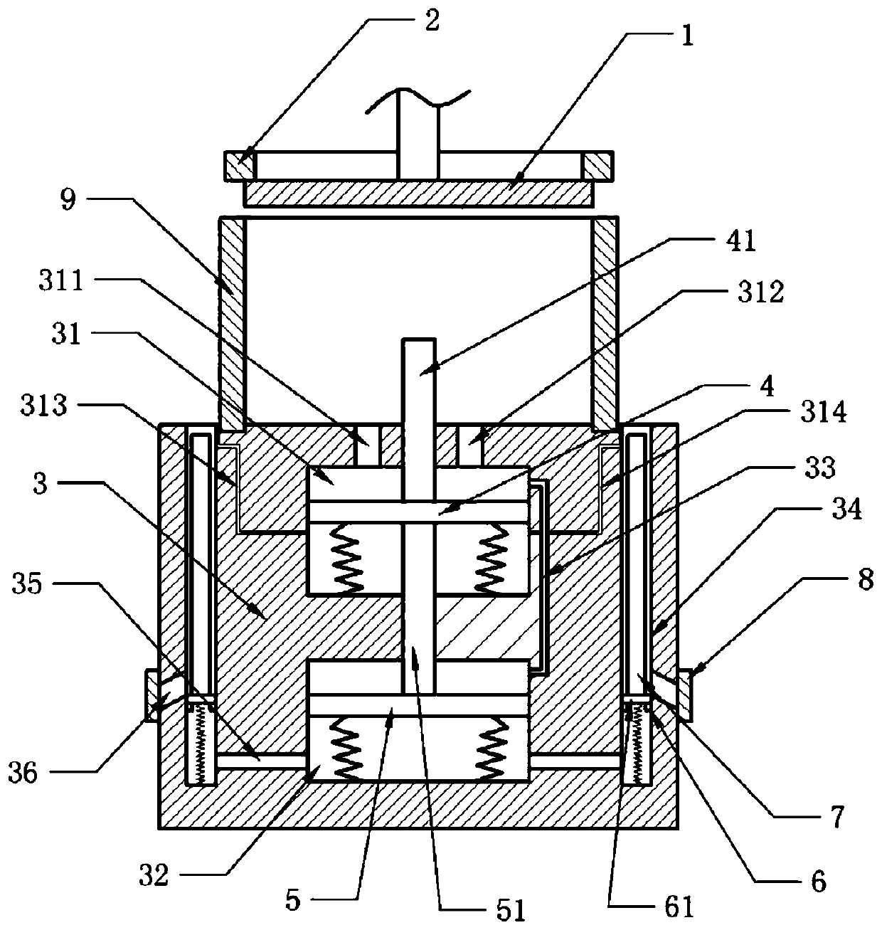 Car sleeve outer wall grinding device