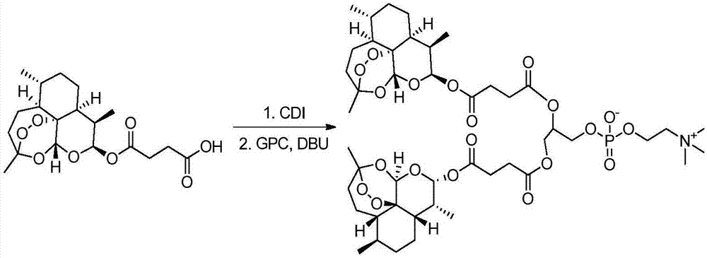 Dihydroartemisinin diploid derivative, and medicine composition and application thereof