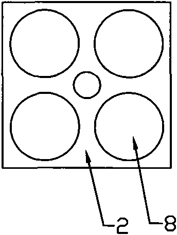 Natural cooling air circulation system for building