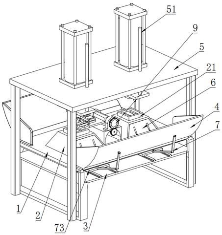 Numerical control sheet metal punch forming machine tool