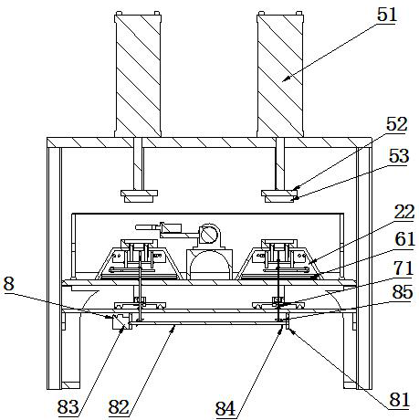 Numerical control sheet metal punch forming machine tool