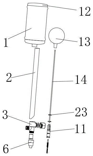 Directly-operated automatic water replenishing valve for solar water heater