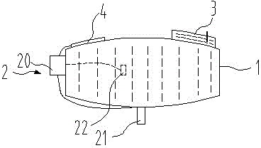 Medical cold and hot compress bag and manufacturing method and application method thereof